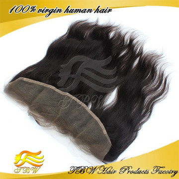 Preço de atacado 13 &quot;x4&quot; 100% Cabelo Humano Virgem Reta Peruano Remy Cabelo Cheia Do Laço Frontal Fechamentos Para Venda